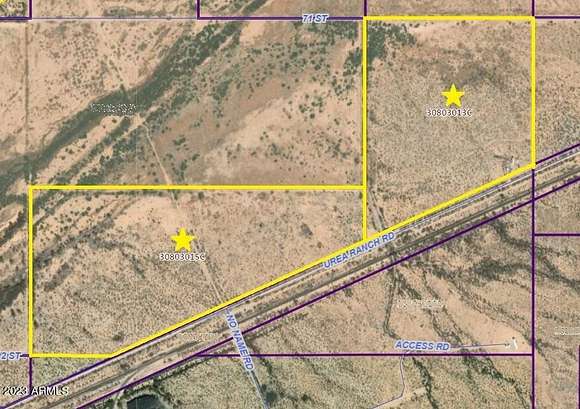 101 Acres of Agricultural Land for Sale in Wenden, Arizona