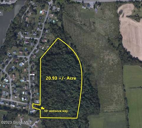 20.9 Acres of Land for Sale in Fort Edward, New York