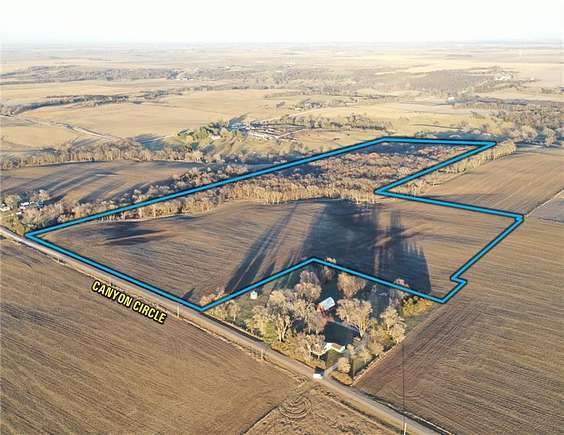 54.5 Acres of Recreational Land & Farm for Auction in Redfield, Iowa