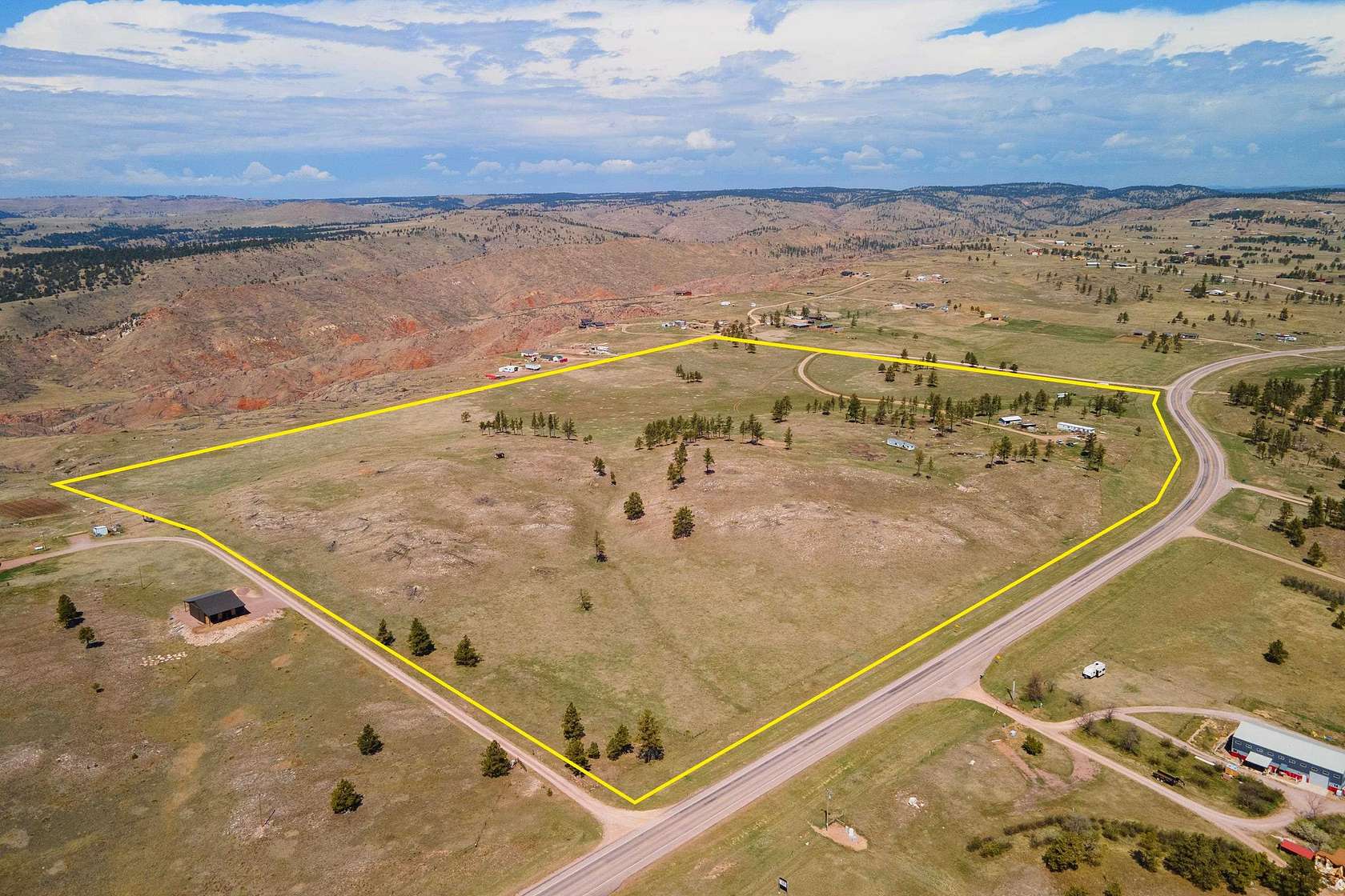 57.3 Acres of Agricultural Land for Sale in Hot Springs, South Dakota