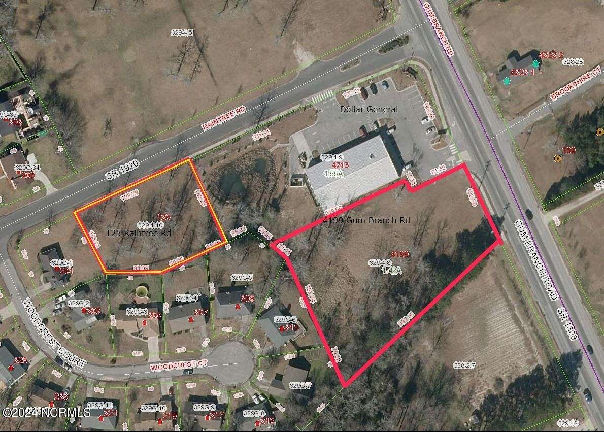 1.4 Acres of Commercial Land for Sale in Jacksonville, North Carolina