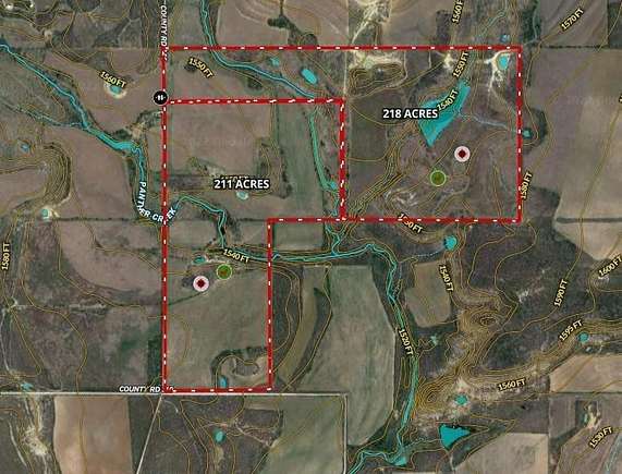218 Acres of Recreational Land & Farm for Sale in Gouldbusk, Texas