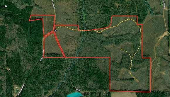 176 Acres of Recreational Land & Farm for Sale in Luthersville, Georgia
