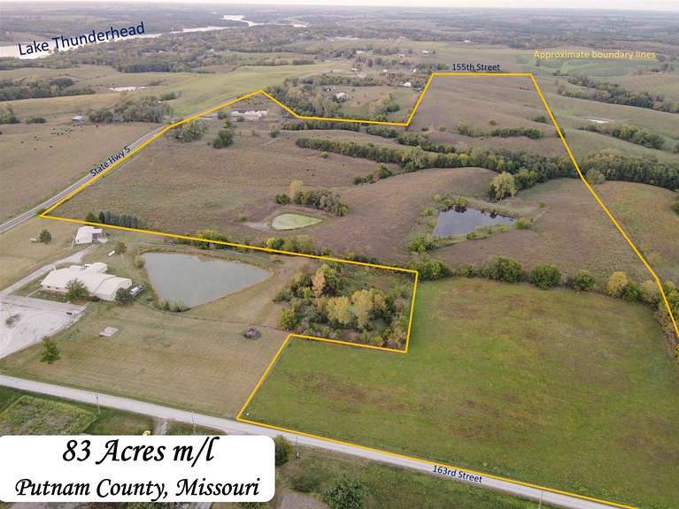83 Acres of Land for Sale in Unionville, Missouri