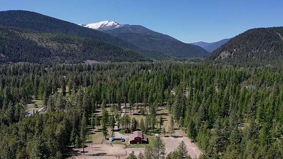 4.9 Acres of Residential Land with Home for Sale in Libby, Montana