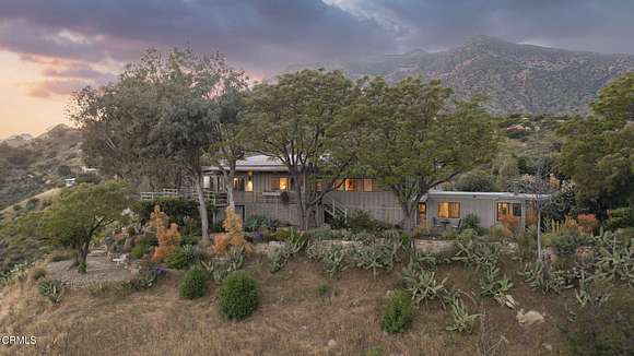9.77 Acres of Land with Home for Sale in Ojai, California