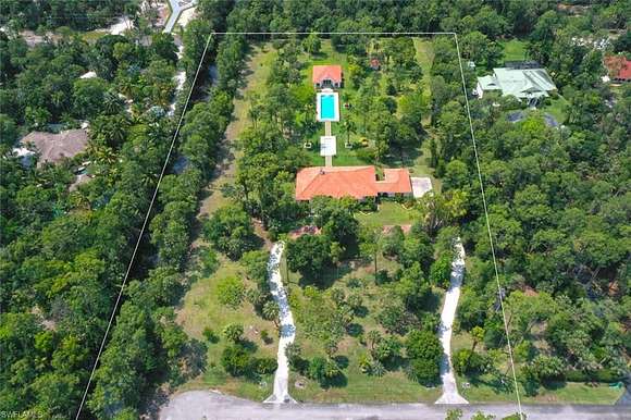 5.9 Acres of Residential Land with Home for Sale in Naples, Florida