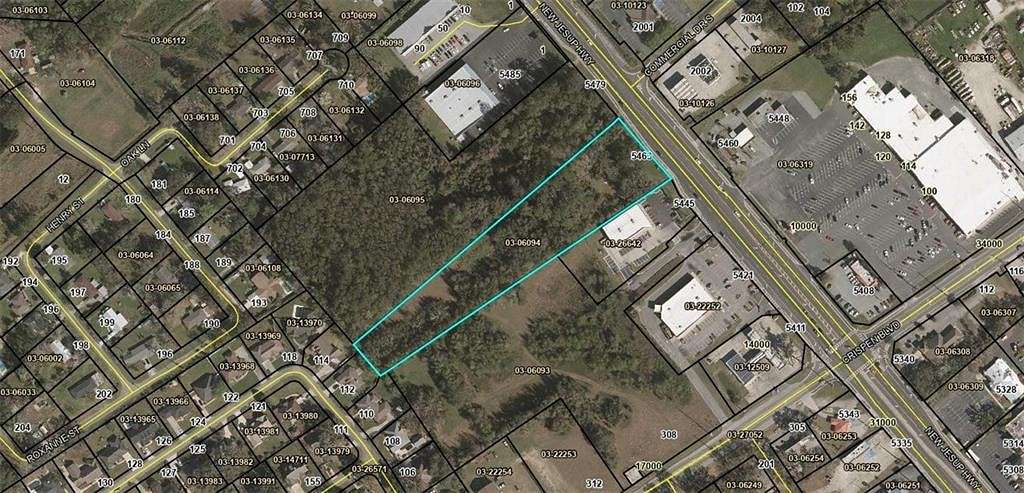 3.5 Acres of Commercial Land for Sale in Brunswick, Georgia