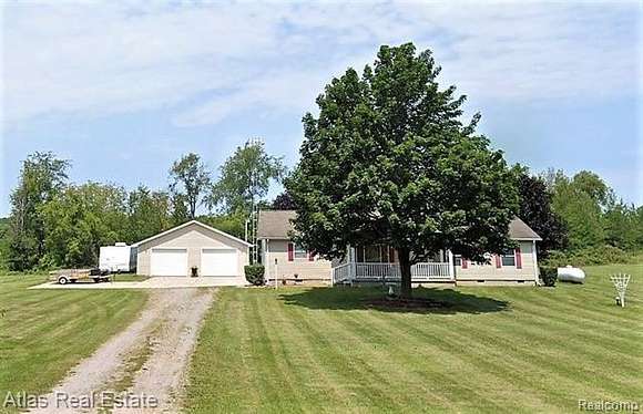 5.79 Acres of Residential Land with Home for Sale in Fostoria, Michigan