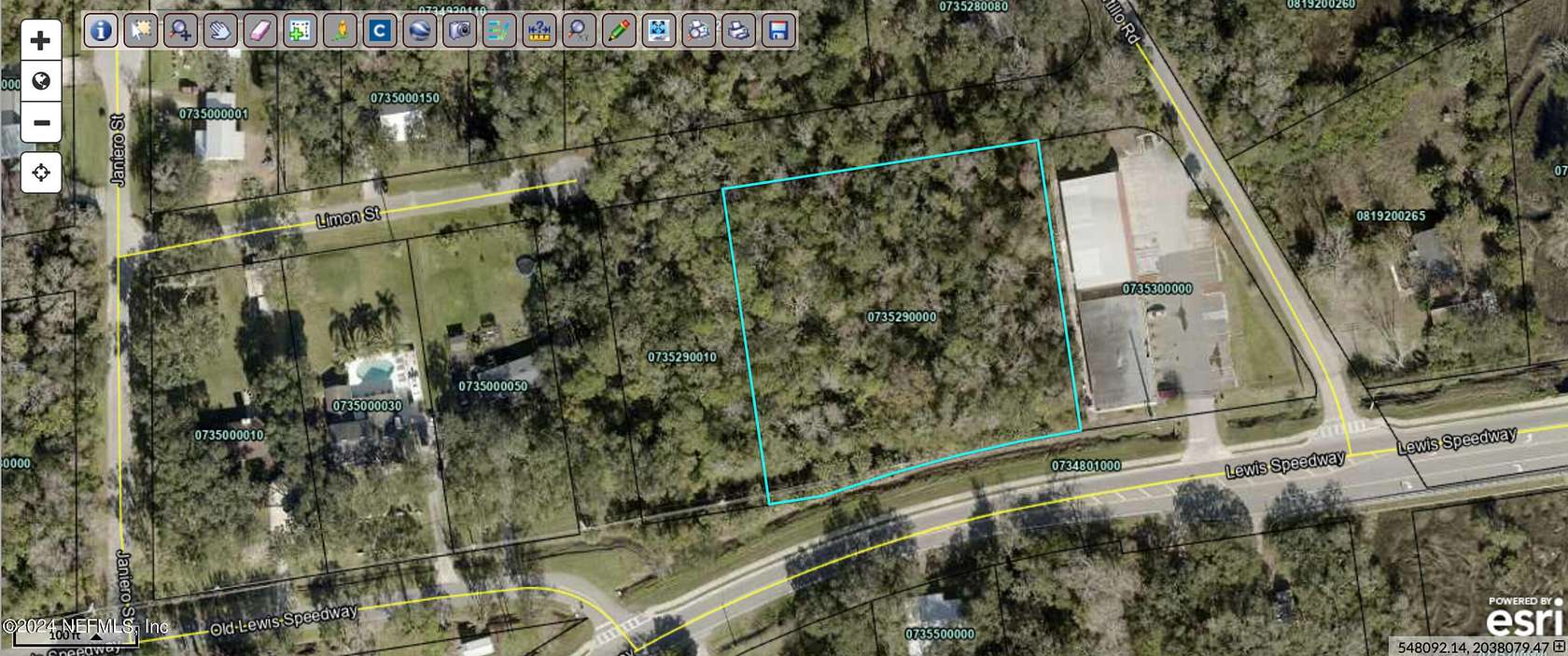 2 Acres of Commercial Land for Sale in St. Augustine, Florida