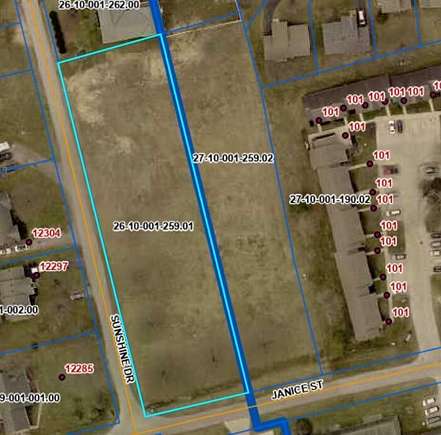 1.8 Acres of Residential Land for Sale in Greenfield, Ohio