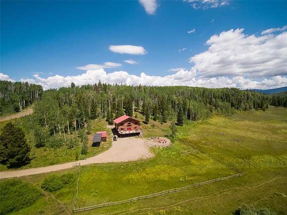 35 Acres of Land with Home for Sale in Clark, Colorado
