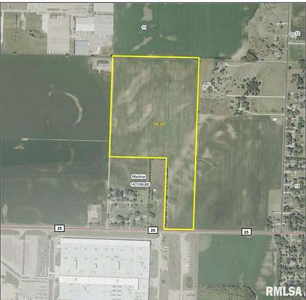 58 Acres of Recreational Land & Farm for Sale in Mossville, Illinois