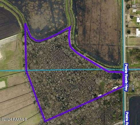 22.84 Acres of Recreational Land for Sale in Opelousas, Louisiana
