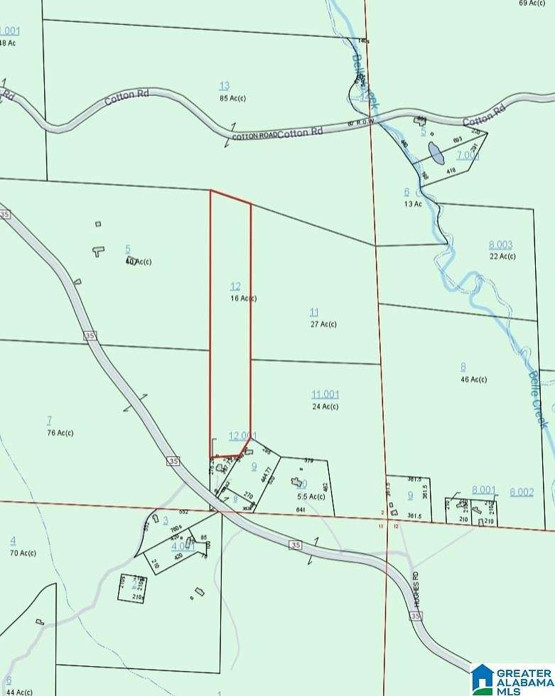 8 Acres of Land for Sale in Fayette, Alabama
