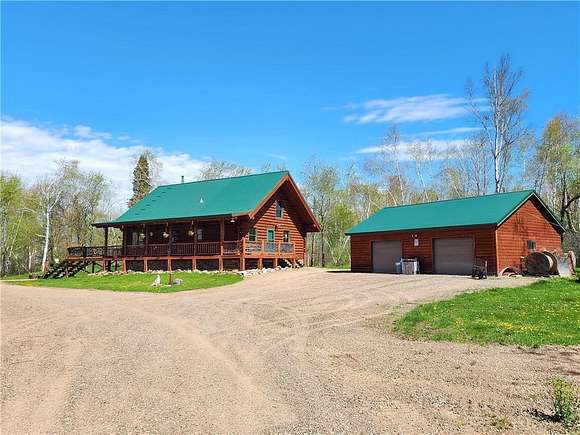 177 Acres of Recreational Land with Home for Sale in Ladysmith, Wisconsin