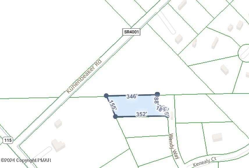 1.3 Acres of Residential Land for Sale in Blakeslee, Pennsylvania