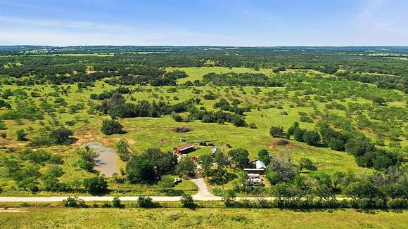 88.1 Acres of Land with Home for Sale in Lipan, Texas