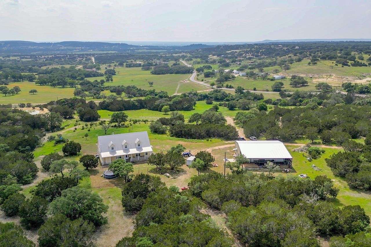 86.92 Acres of Agricultural Land with Home for Sale in Burnet, Texas