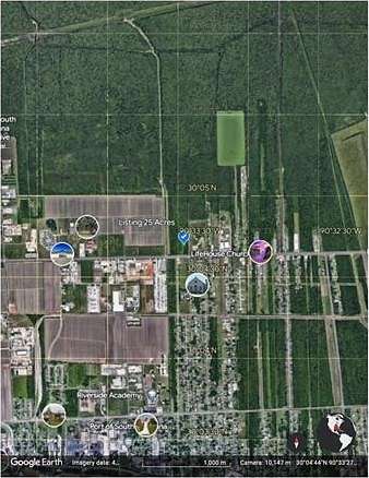 25 Acres of Commercial Land for Sale in Reserve, Louisiana