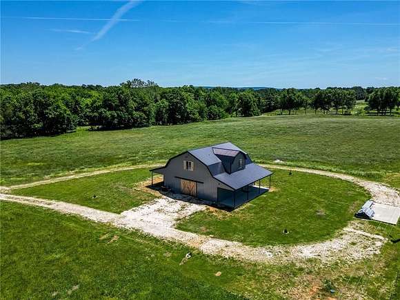 10 Acres of Land with Home for Sale in Prairie Grove, Arkansas