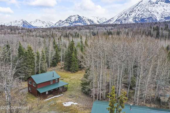 8.83 Acres of Land with Home for Sale in Chickaloon, Alaska