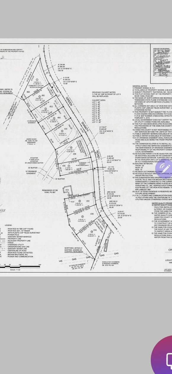 19.6 Acres of Land for Sale in Ooltewah, Tennessee