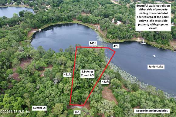 1.9 Acres of Land for Sale in Interlachen, Florida