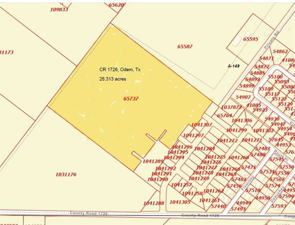 26.31 Acres of Land for Sale in Odem, Texas