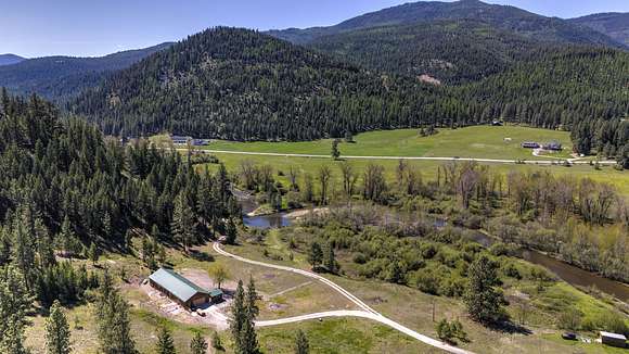 12.36 Acres of Recreational Land with Home for Sale in Huson, Montana
