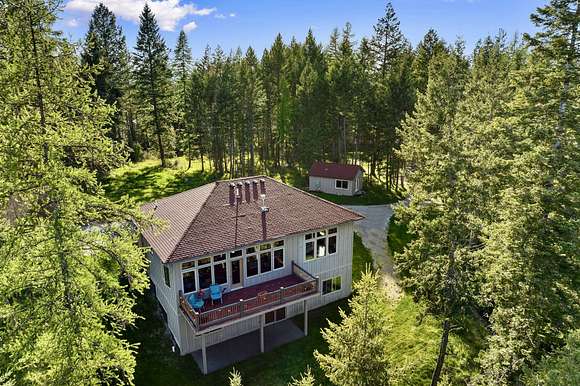 5 Acres of Land with Home for Sale in Kalispell, Montana