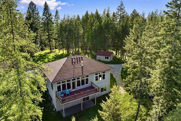 5 Acres of Residential Land with Home for Sale in Kalispell, Montana