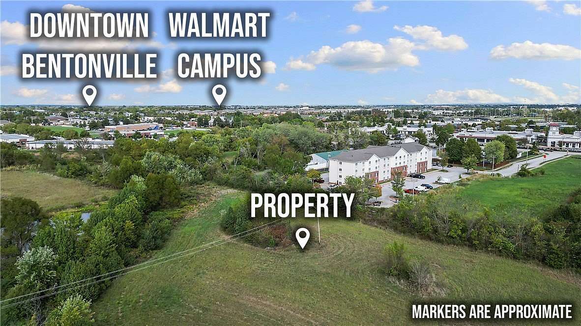 14.6 Acres of Commercial Land for Sale in Bentonville, Arkansas