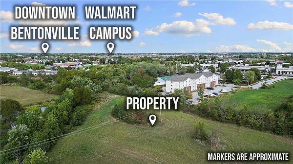 14.6 Acres of Commercial Land for Sale in Bentonville, Arkansas