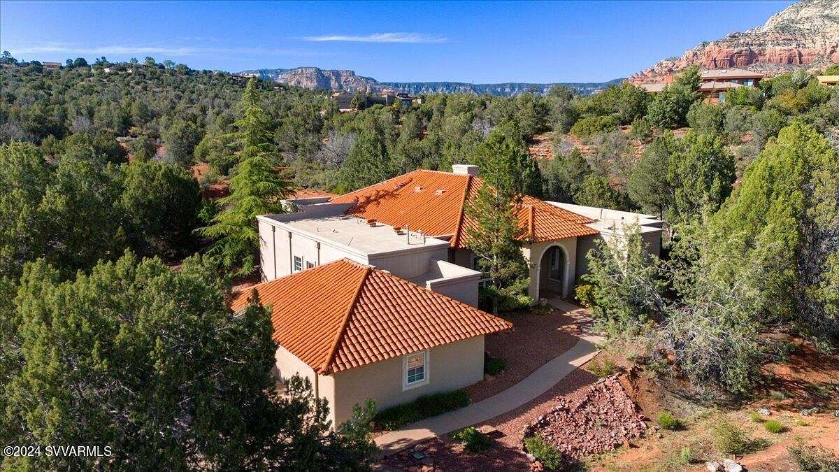 2.4 Acres of Residential Land with Home for Sale in Sedona, Arizona
