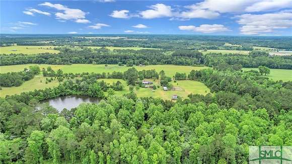 24.2 Acres of Land with Home for Sale in Glennville, Georgia