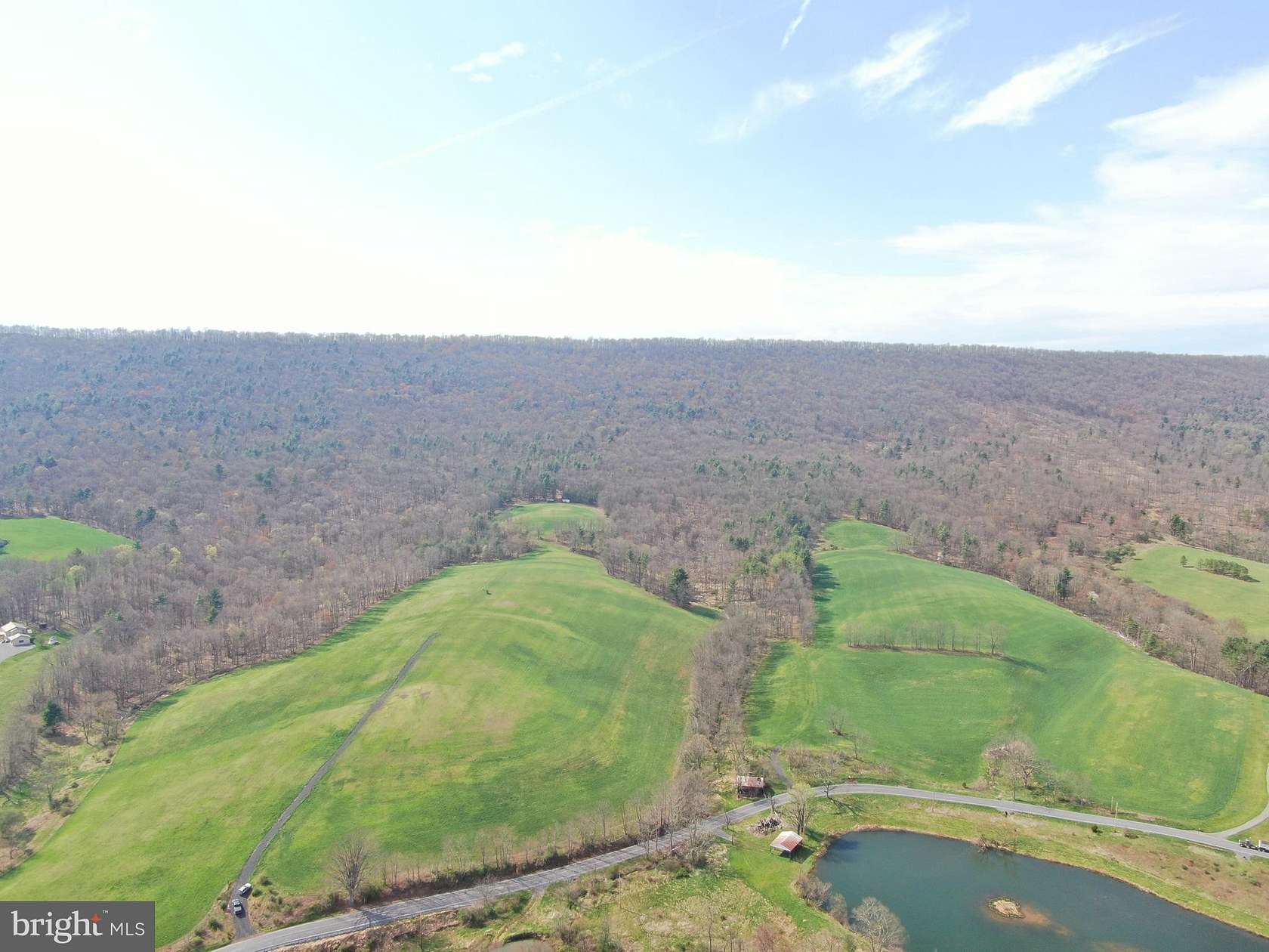 10.7 Acres of Recreational Land & Farm for Auction in Crystal Spring, Pennsylvania