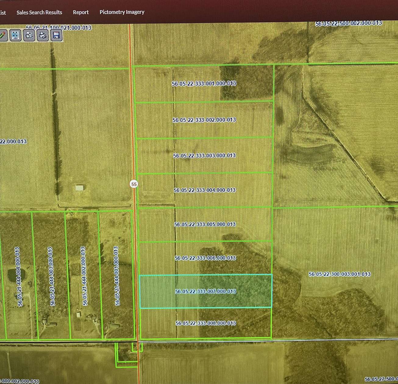 10 Acres of Agricultural Land for Sale in Lake Village, Indiana