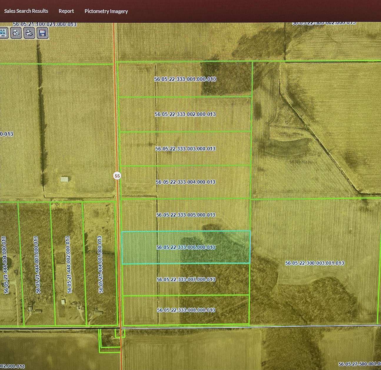 10 Acres of Agricultural Land for Sale in Lake Village, Indiana