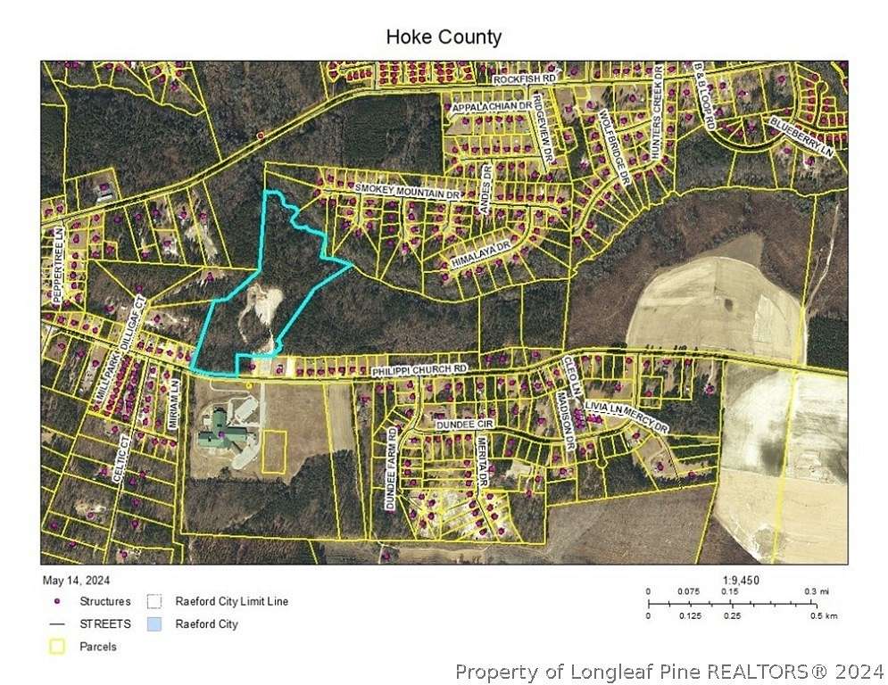 67.5 Acres of Land for Sale in Raeford, North Carolina