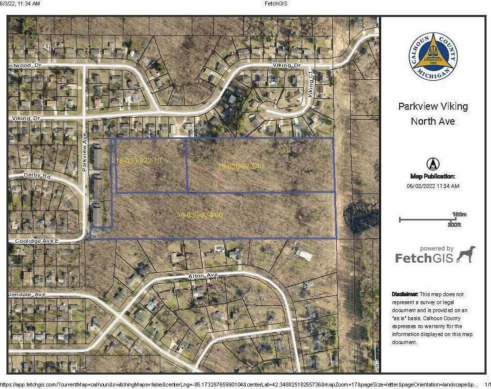 14.7 Acres of Land for Sale in Battle Creek, Michigan