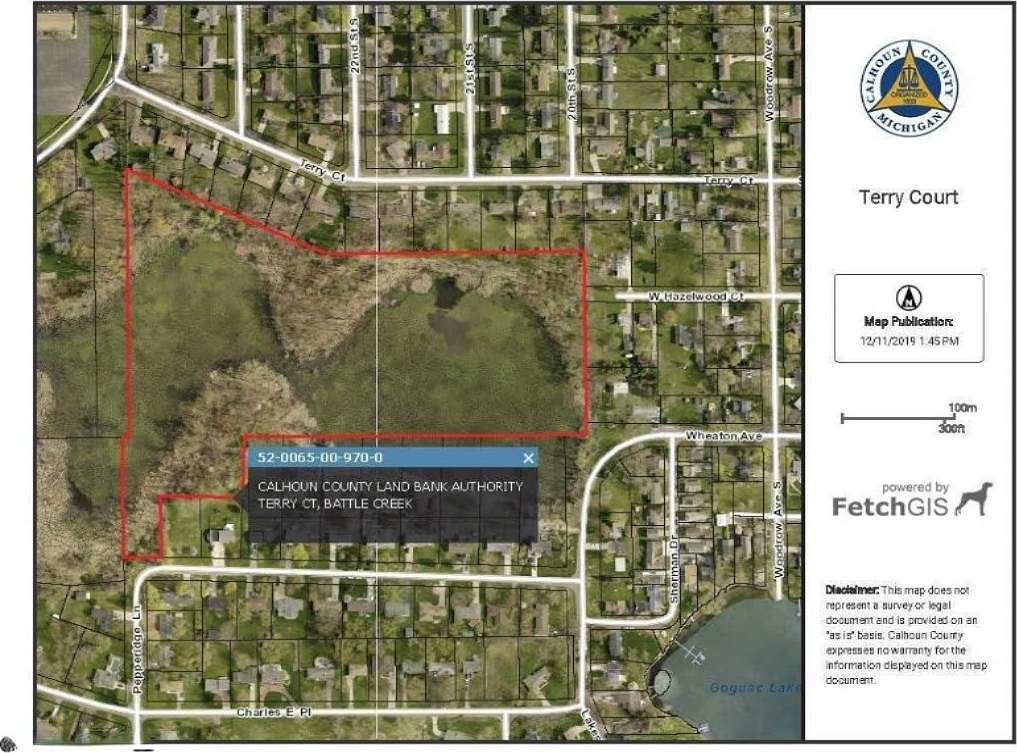 19.6 Acres of Commercial Land for Sale in Battle Creek, Michigan