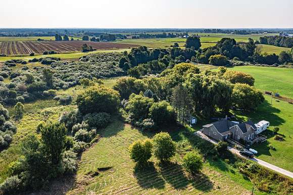 37 Acres of Agricultural Land with Home for Sale in Ludington, Michigan