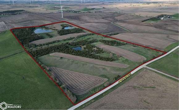 79 Acres of Recreational Land & Farm for Sale in Creston, Iowa