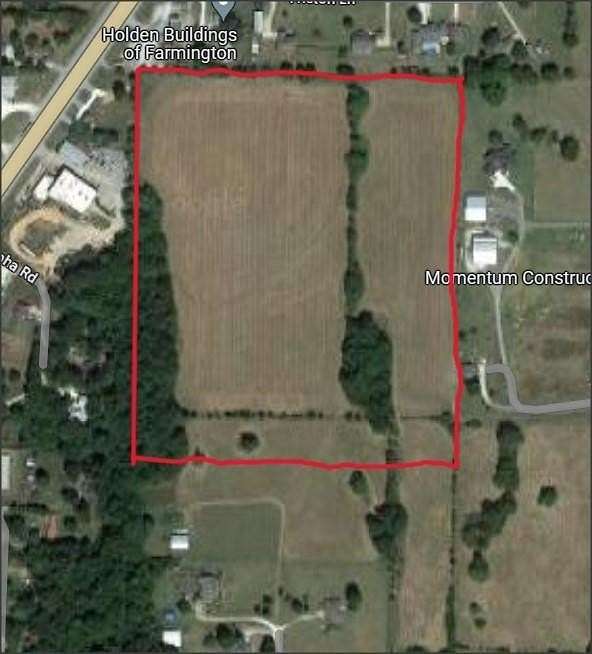 25 Acres of Agricultural Land for Sale in Prairie Grove, Arkansas