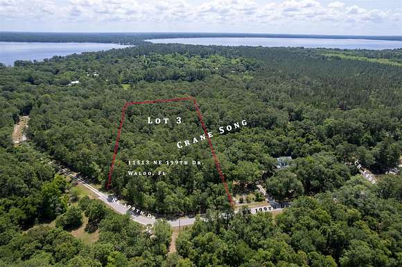6.2 Acres of Residential Land for Sale in Waldo, Florida