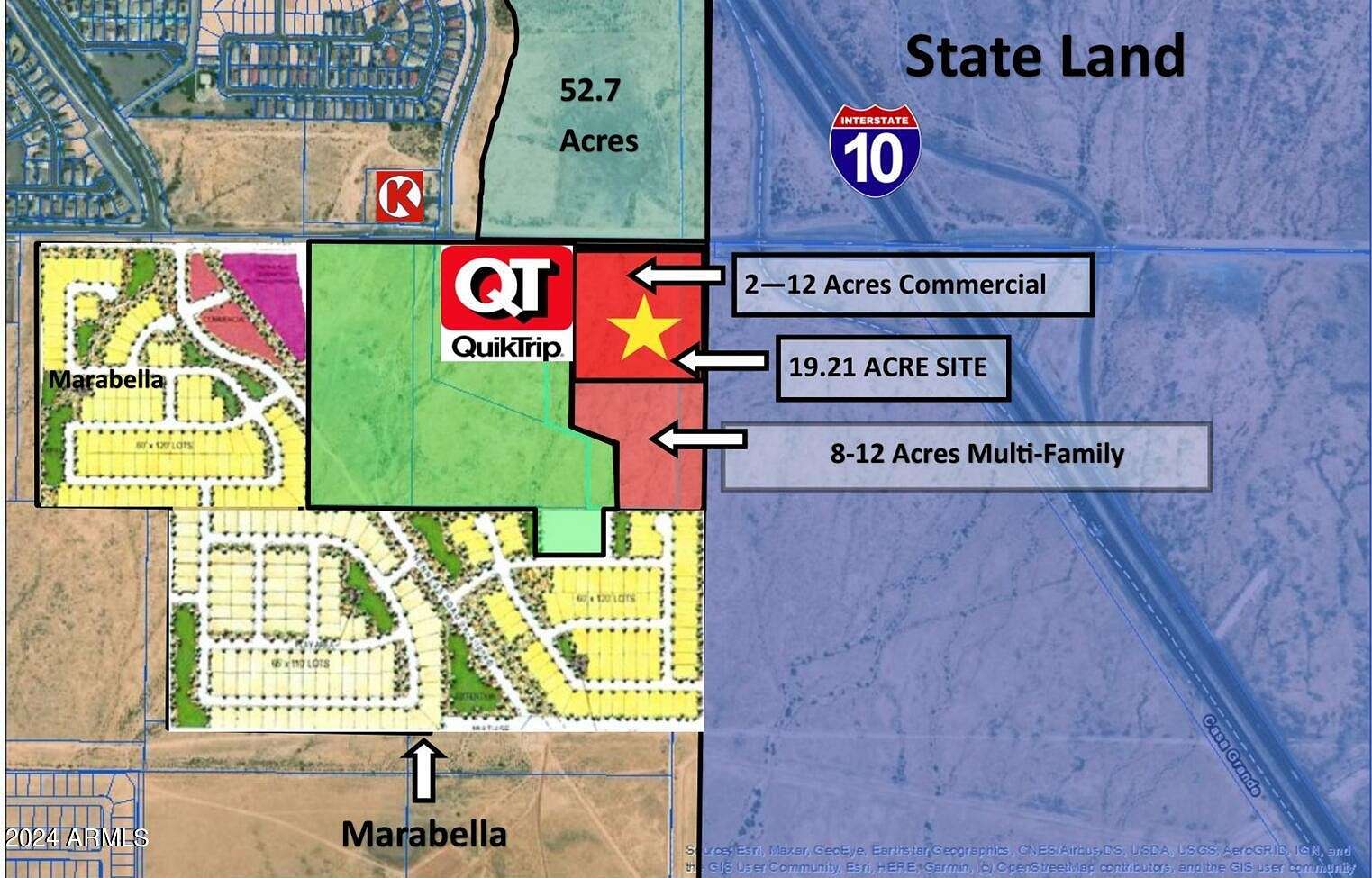 19.2 Acres of Mixed-Use Land for Sale in Casa Grande, Arizona