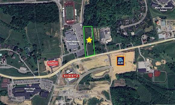 3.5 Acres of Commercial Land for Sale in Adams Township, Pennsylvania