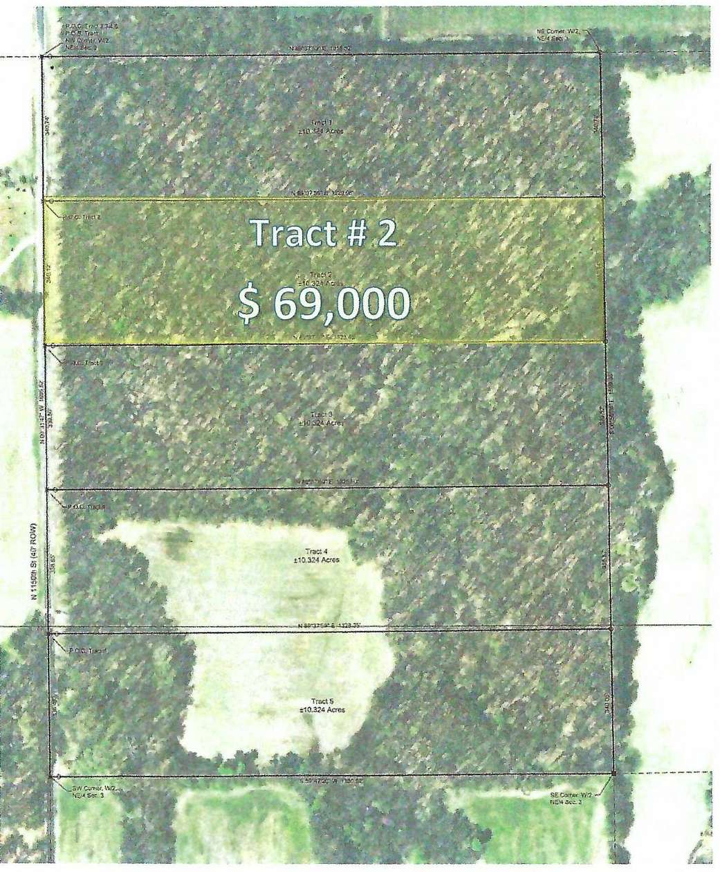 10.3 Acres of Recreational Land for Sale in Hutsonville, Illinois