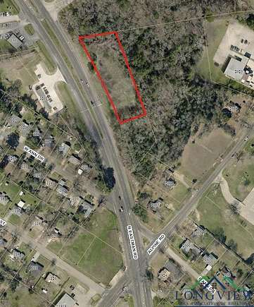 1.4 Acres of Commercial Land for Sale in Longview, Texas